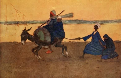 Der dumme Esel, aus „Die heitere Seite Ägyptens“, 1908